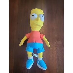Toy Factory 2016 Bart Simpson Plush Toy 14 Inches